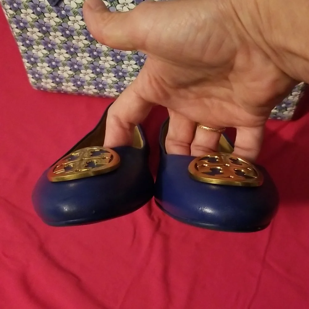 Tori burch blue shoes - Picture 3 of 8